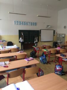 Aktivity při hodinách ve 3.B