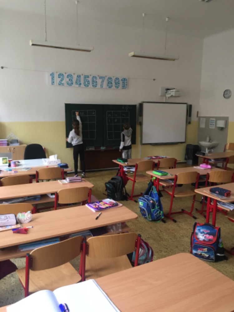 Aktivity při hodinách ve 3.B