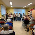 Vánoční vystoupení žáků 5.A v domově pro seniory Jitřenka