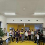 Vánoční vystoupení 5.A v Domově Rudolf