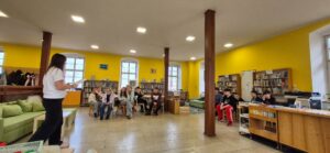 Návštěva knihovny 5.A