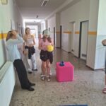 Osmáci učí páťáky o&nbsp;smyslech 5.A